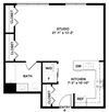 Studio Floor Plan S1